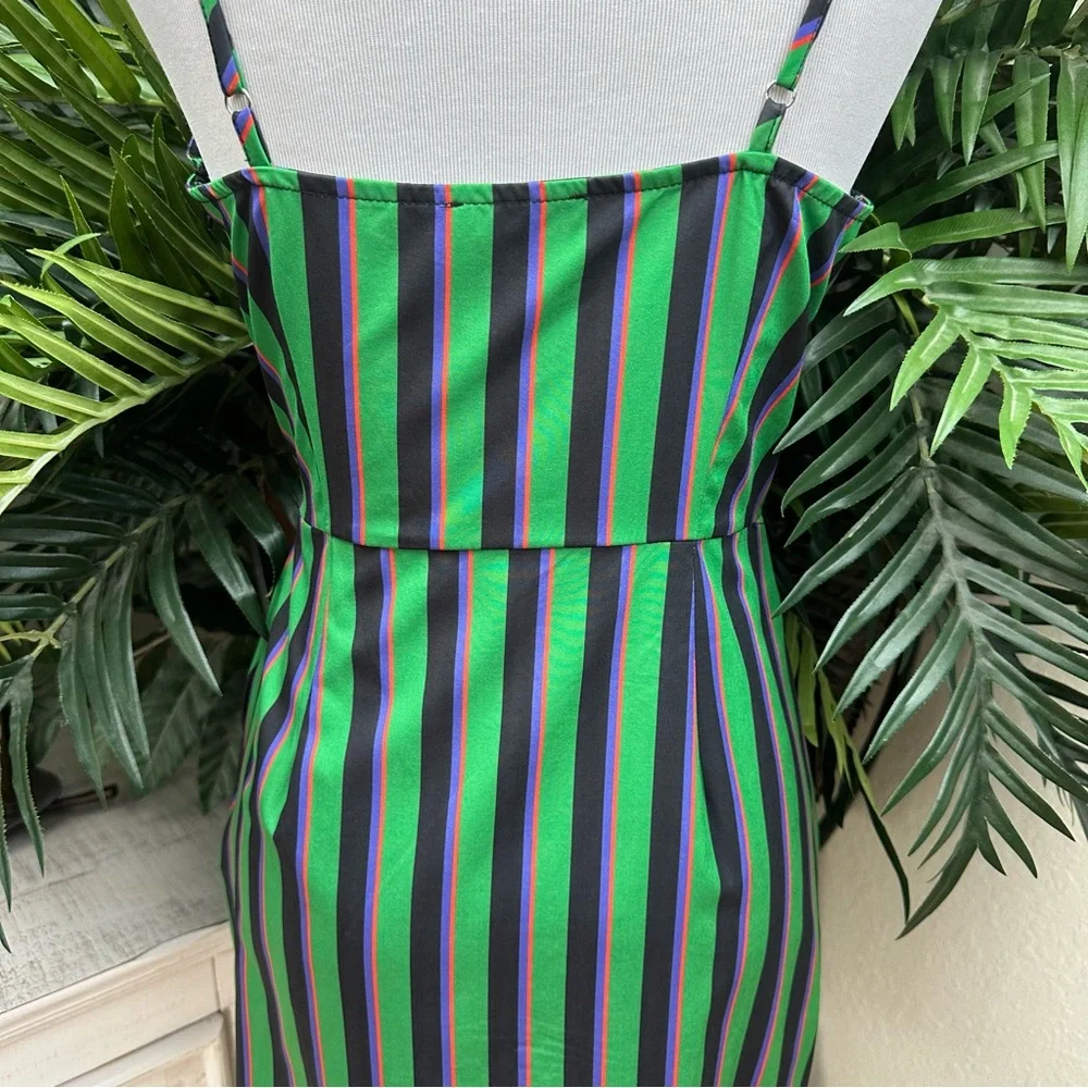 PRETTY LITTLE THING - Size 2 Spaghetti Strap Silky Feel Dress - Picture 7 of 15